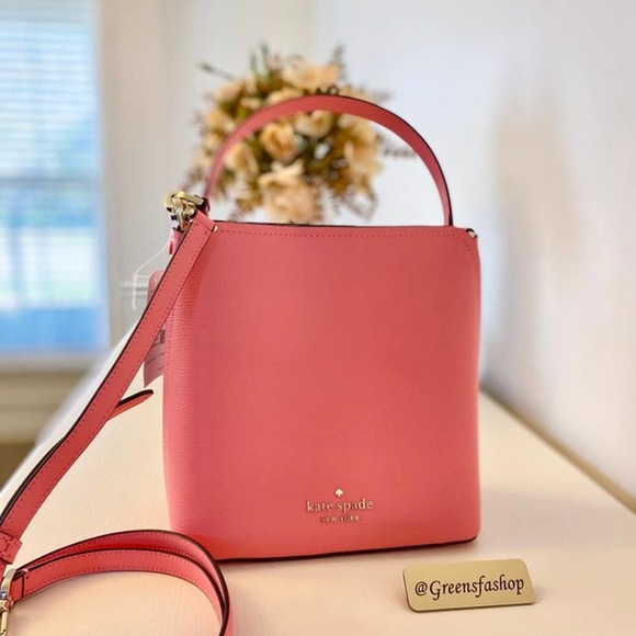 Kate Spade purse darcy small bucket shoulder bag crossbody new - Picture 4 of 9